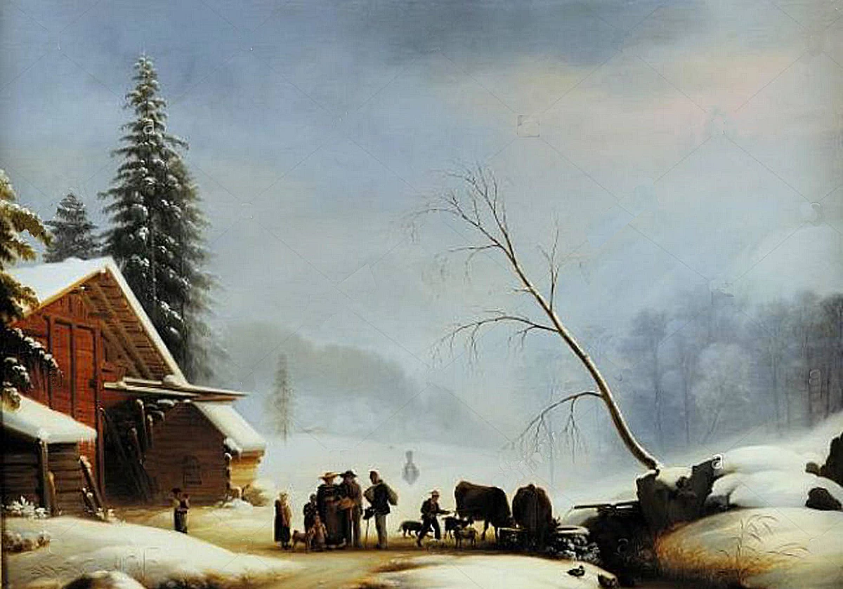 Paesaggio innevato